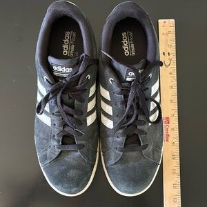Men’s black suede Adidas size 12